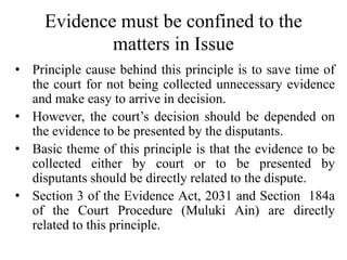 Ayush evidence law | PPTX