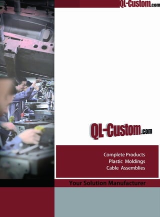 plastic injection molding,injection molding,cable assembly,wire harness - ql-custom.com