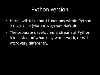 Python your new best friend | PPT