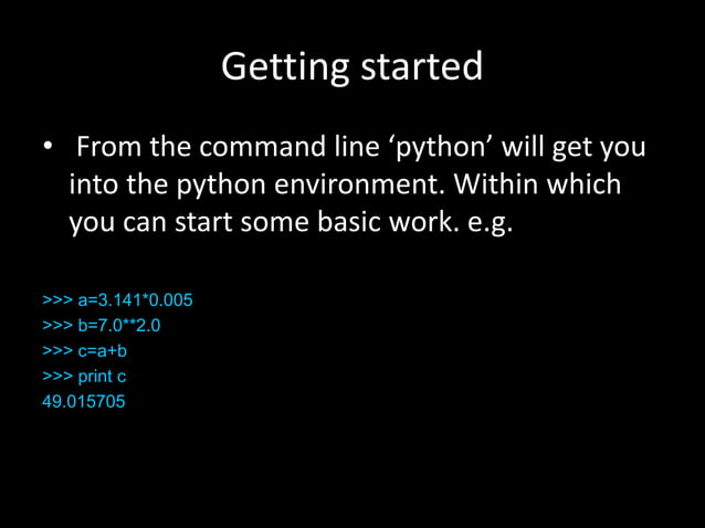 Python your new best friend | PPT