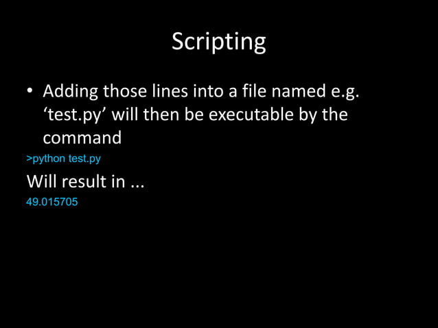 Python your new best friend | PPT