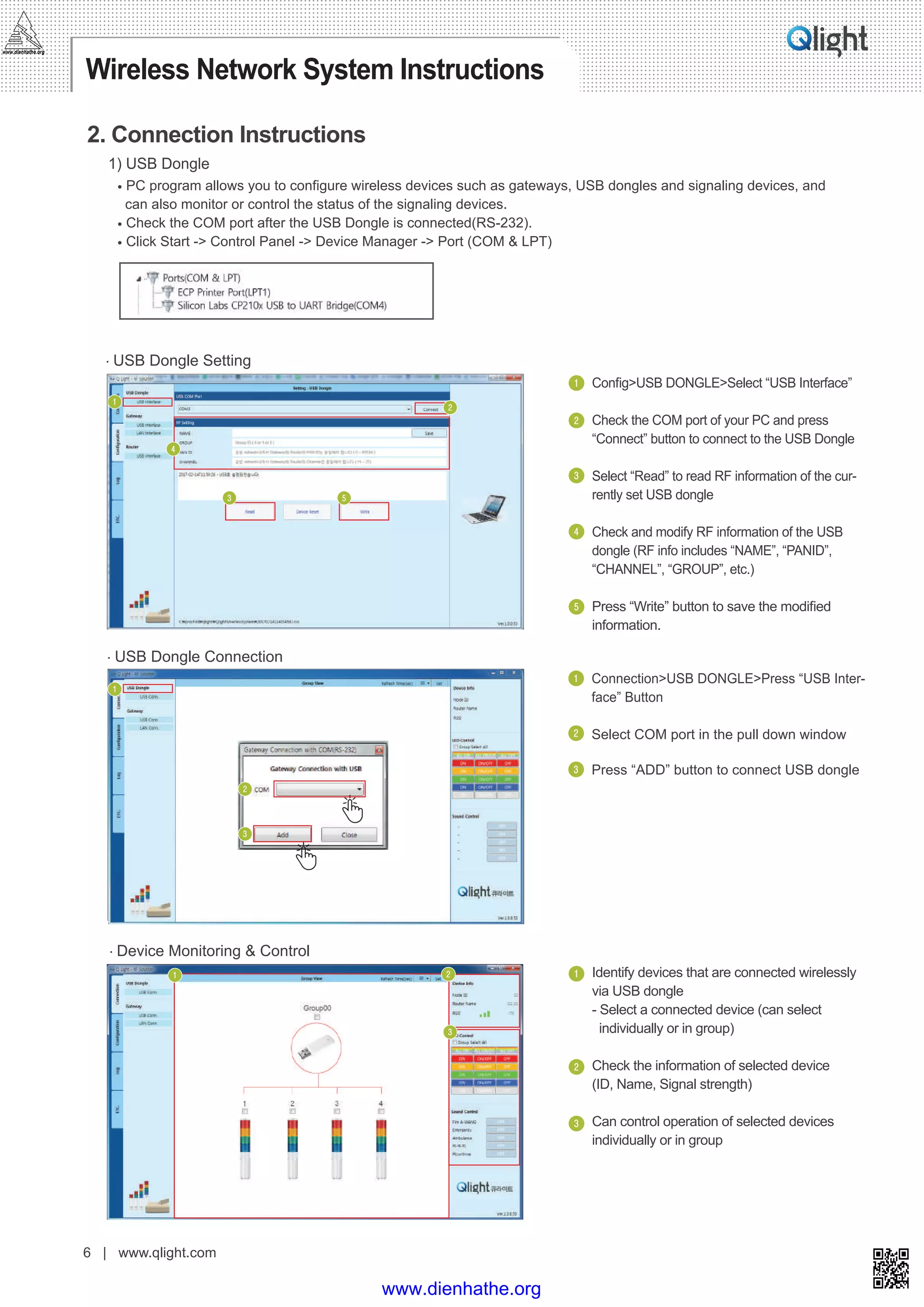 Qlight wireless-network-system(en) | PDF