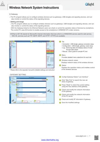 Qlight wireless-network-system(en) | PDF