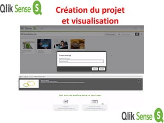 Création du projet
et visualisation
 