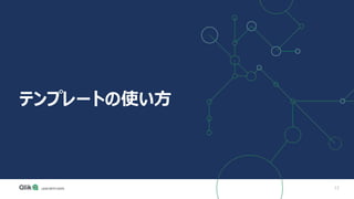 12
テンプレートの使い方
 