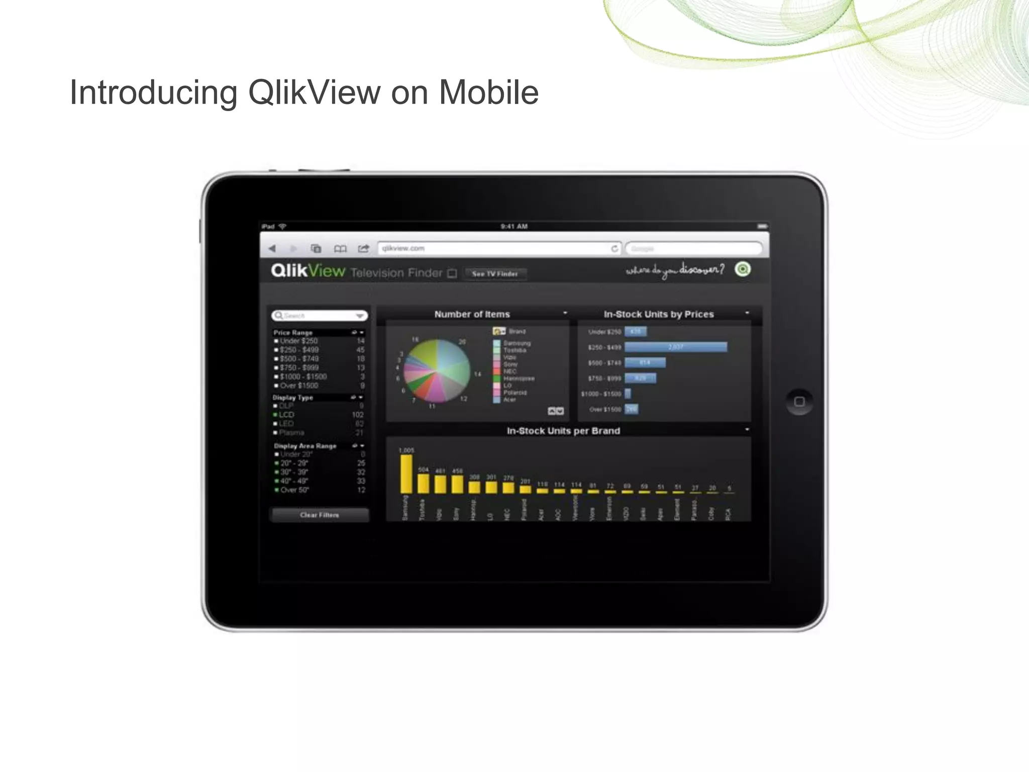 Introducing QlikView on Mobile
 