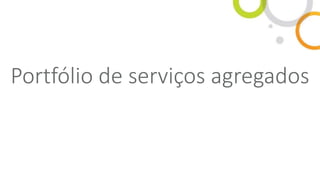 Portfólio de serviços agregados
 