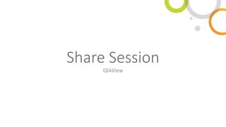 Share Session
QlikView
 