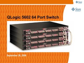 QLogic 5602 64 Port Switch ,[object Object]