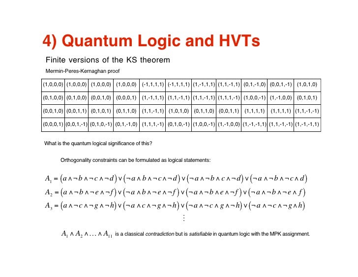 Quantum Logic