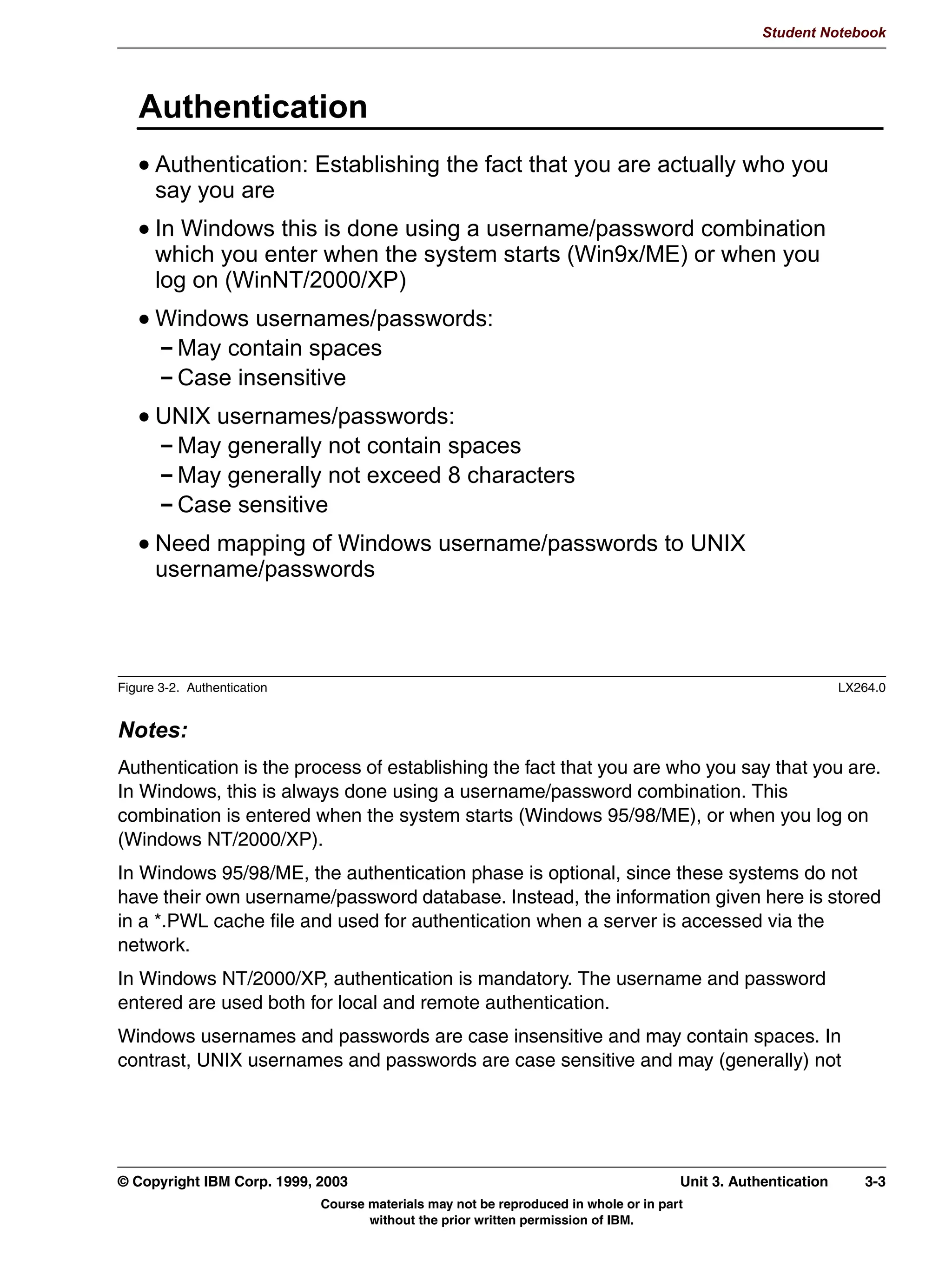 Student Notebook




     KHFNSRLQW
      7) 7KH /RFDO 0DVWHU %URZVHU NHHSV D OLVW RI DOO VVWHPV RQ WKH
        QHWZRUN DQG WKHLU ,3 DGGUHVVHV
      7KH 6DPED SDUDPHWHU WKDW LV PRVW LPSRUWDQW LQ WKH RXWFRPH RI
        PDVWHU EURZVHU HOHFWLRQV LV WKH BBBBBBBBBBBBBBB SDUDPHWHU
      7) :KHQ WKLV :,16 VHUYHU LV GRZQ QRERG LV DEOH WR EURZVH WKH
        ORFDO QHWZRUN




Figure 2-7. Checkpoint                                                                                   LX264.0


Notes:
Write down your answers here:


1.
2.
3.




2-10 Linux Integration with Windows (Samba)                                     © Copyright IBM Corp. 1999, 2003
                           Course materials may not be reproduced in whole or in part
                                  without the prior written permission of IBM.
 