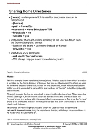 UHDWLQJ VPESDVVZG E KDQG
                 8VH VPEDGGXVHU WR DGG H[LVWLQJ 81,; XVHUV WR VPESDVVZG ILOH
                 DQG VHW SDVVZRUG
               UHDWLQJ VPESDVVZG DXWRPDWLFDOO
                 8VH XSGDWH HQFUSWHG HV WR OHW 6DPED FUHDWH WKH
                 VPESDVVZG ILOH DXWRPDWLFDOO ZKHQ XVHUV ORJ LQ ZLWK WKHLU
                 XQHQFUSWHG 