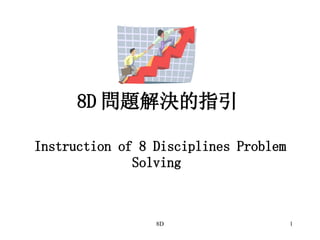 8D 問題解決的指引   Instruction of 8 Disciplines Problem Solving   