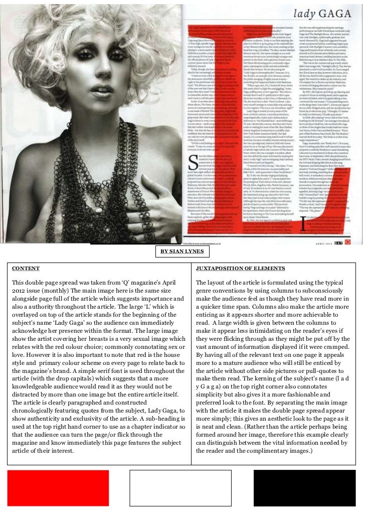 Fashion Magazine Double Page Spread Analysis Fashion Magazine Double Page Spread Analysis