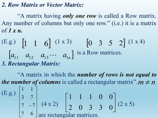 Matrices and Determinants | PDF