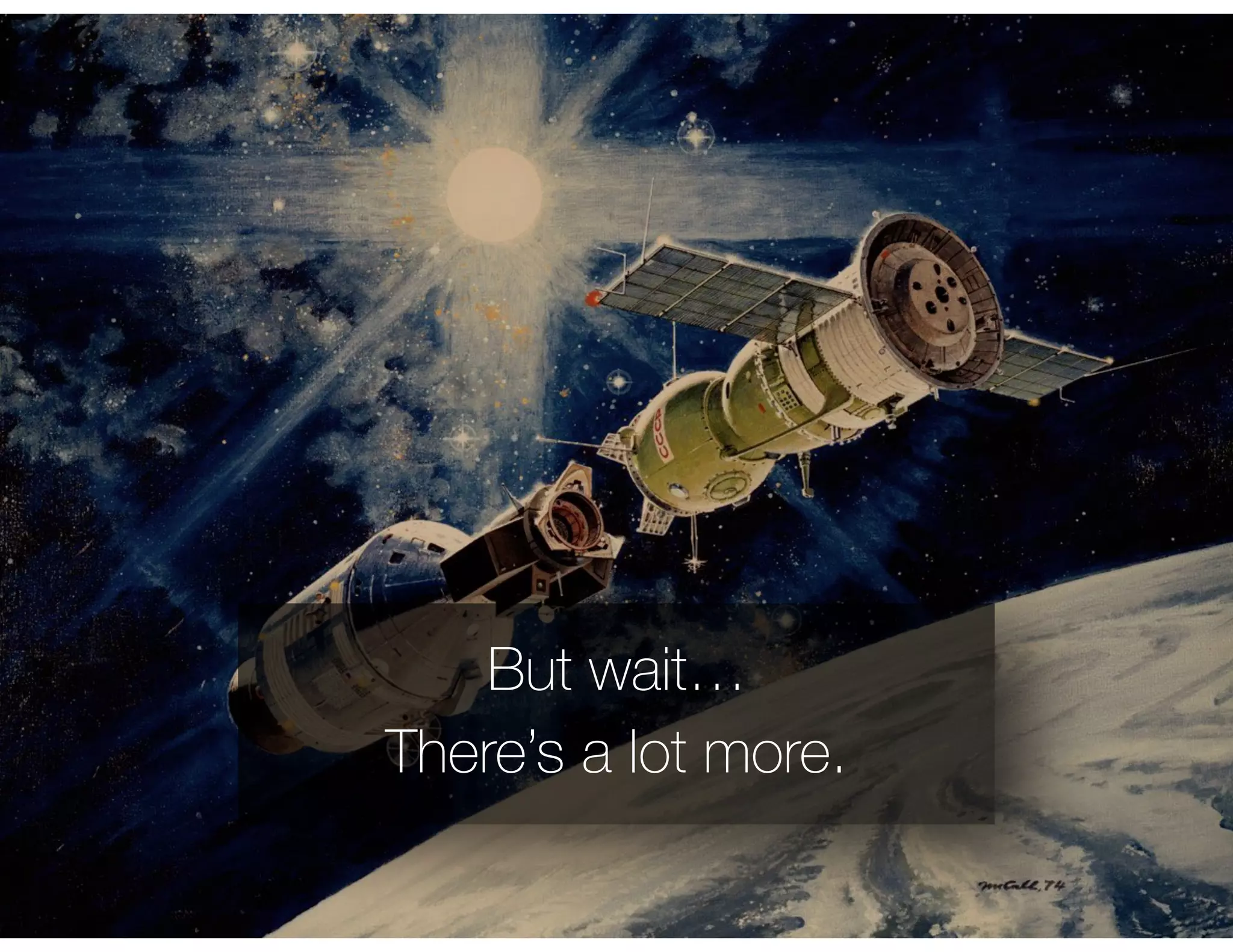 There’s a lot more.
But wait…
 