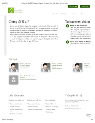 Qmedia - Chúng tôi là ai ?