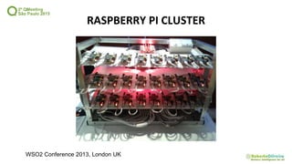 RASPBERRY PI CLUSTER
WSO2 Conference 2013, London UK
 