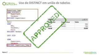 Uso do DISTINCT em união de tabelas
 