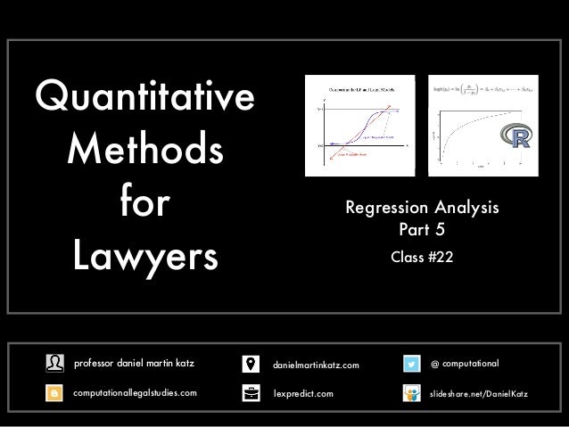 Regression analysis and quantitative trading strategies
