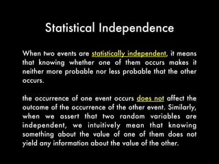 Basic Probability
Two Dice
 