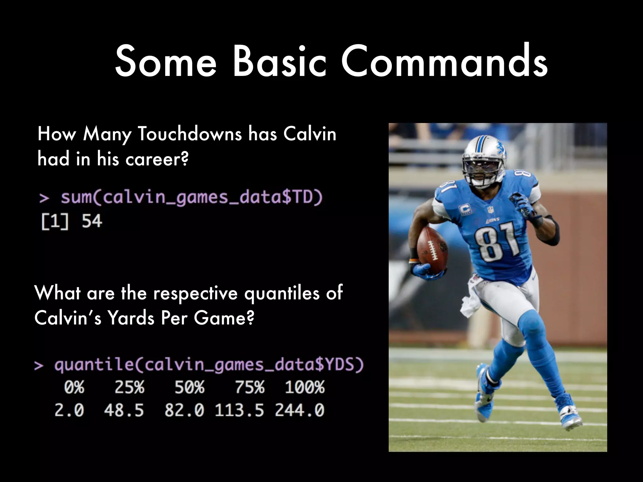 I then select the
Calvin_Test_Data.csv
 