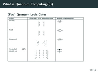 Cnot Gate Quantum Computing Notes.pdf Quantum Computing, Quantum Machine Learning, and Recommendation Systems ...