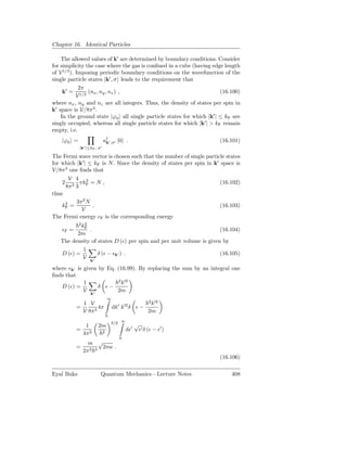 Quantum Mechanics: Lecture notes
