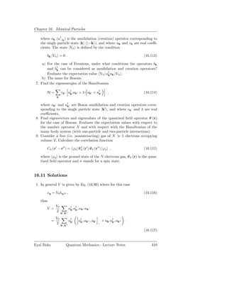 Quantum Mechanics: Lecture notes