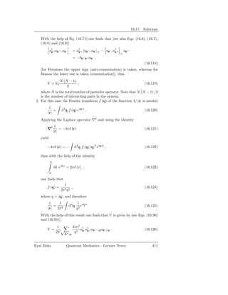 Quantum Mechanics: Lecture notes