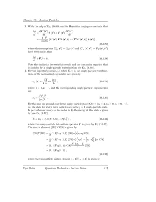 Quantum Mechanics: Lecture notes