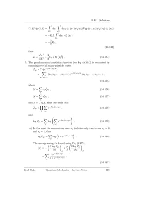 Quantum Mechanics: Lecture notes