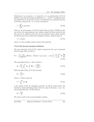 Quantum Mechanics: Lecture notes