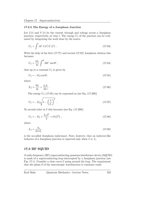 Quantum Mechanics: Lecture notes
