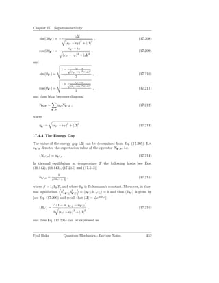 Quantum Mechanics: Lecture notes