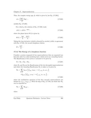 Quantum Mechanics: Lecture notes