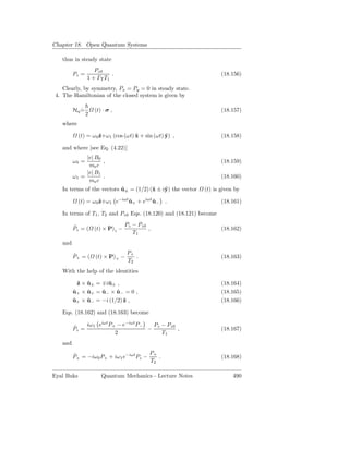 Quantum Mechanics: Lecture notes