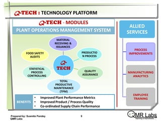 Qmr labs corporate presentation | PDF