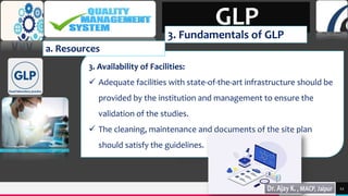 Quality management systems: Good Laboratory Practice (QMS GLP) | PPSX