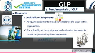 Quality management systems: Good Laboratory Practice (QMS GLP) | PPSX