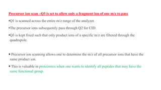 Analyzer Q1 QUADRUPOLE MASS ANALYZER | PPTX