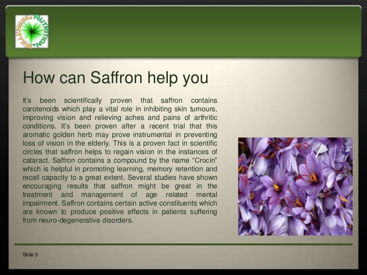 Saffron presentation (English) 270512