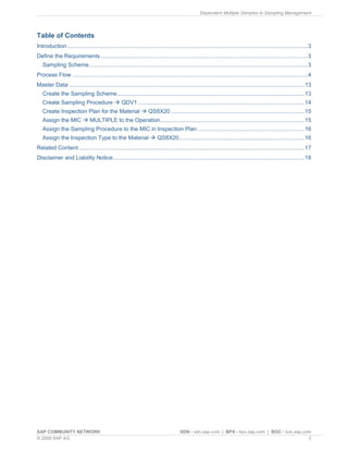 How Predefined Process Flowchart Qm sampling scheme | PDF