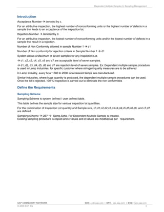 How Predefined Process Flowchart Qm sampling scheme | PDF