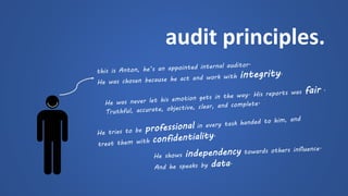 audit principles.  