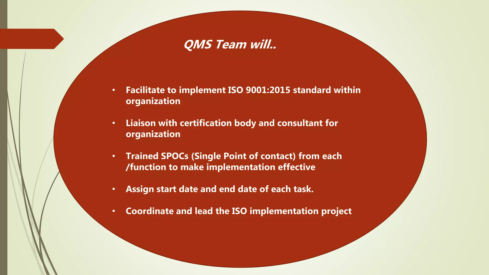 Qms kick off meeting ppt | PPTX