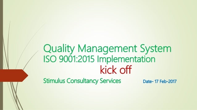 Iso 9001 management review meeting presentation slides - vfemotors