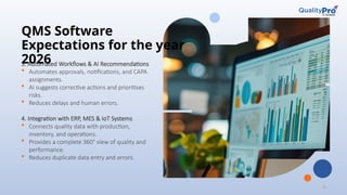 Choosing the Right QMS Software: Essential Features Checklist for 2026 ...