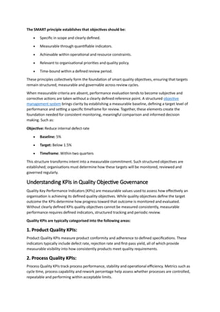 Store Qms Objectives Examples QMS Software Guide: Understanding Quality Objectives | PDF