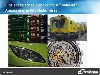 Eine spezifische Entwicklung, zur perfekten
Anpassung an Ihre Bedürfnisse
 